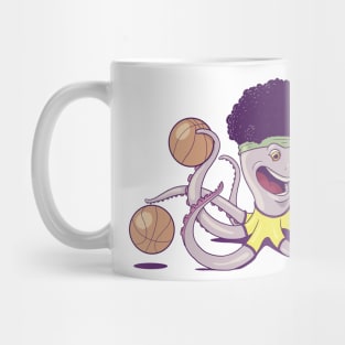 Octopus Basketball Mug